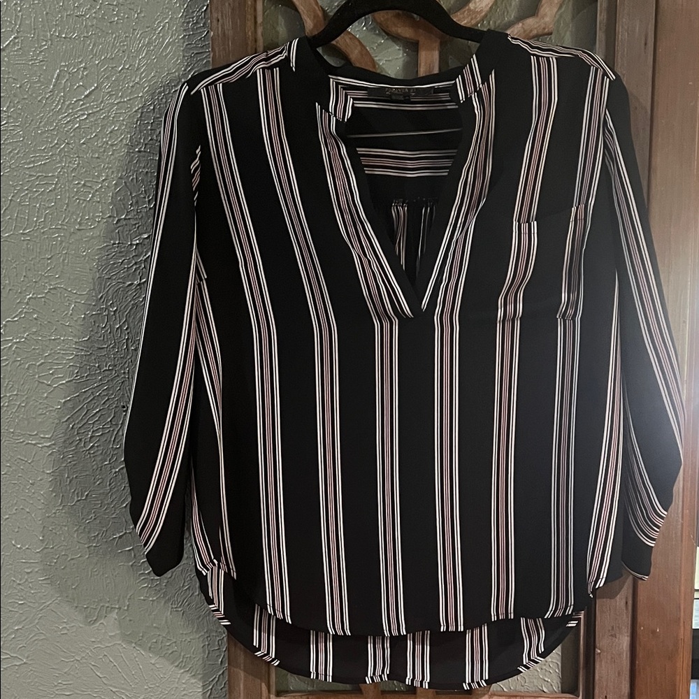 Forever 21 striped Blouse